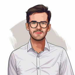 Portrait de Maxime Rivière, rédacteur en chef