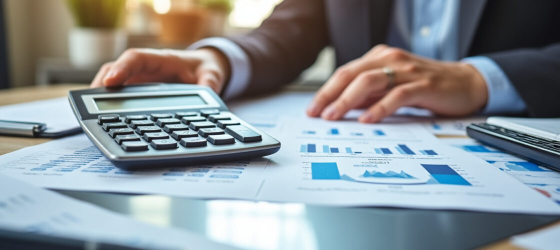 Documents d'assurance habitation et calculatrice sur une table en décembre 2026